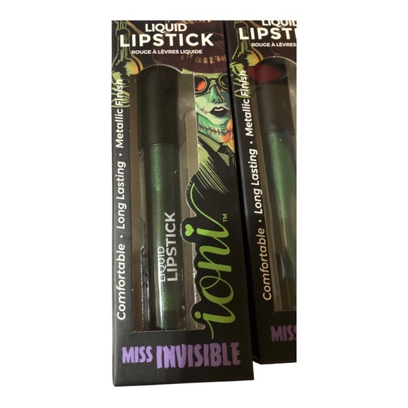 2 Metallic green liquid long lasting vamp metallic finish lipstick new - Picture 3 of 6